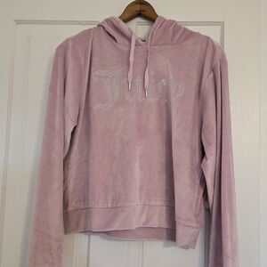 NEW with Tags Juicy Couture Sofy Pink Velour Hoodie Feels So SOFT
